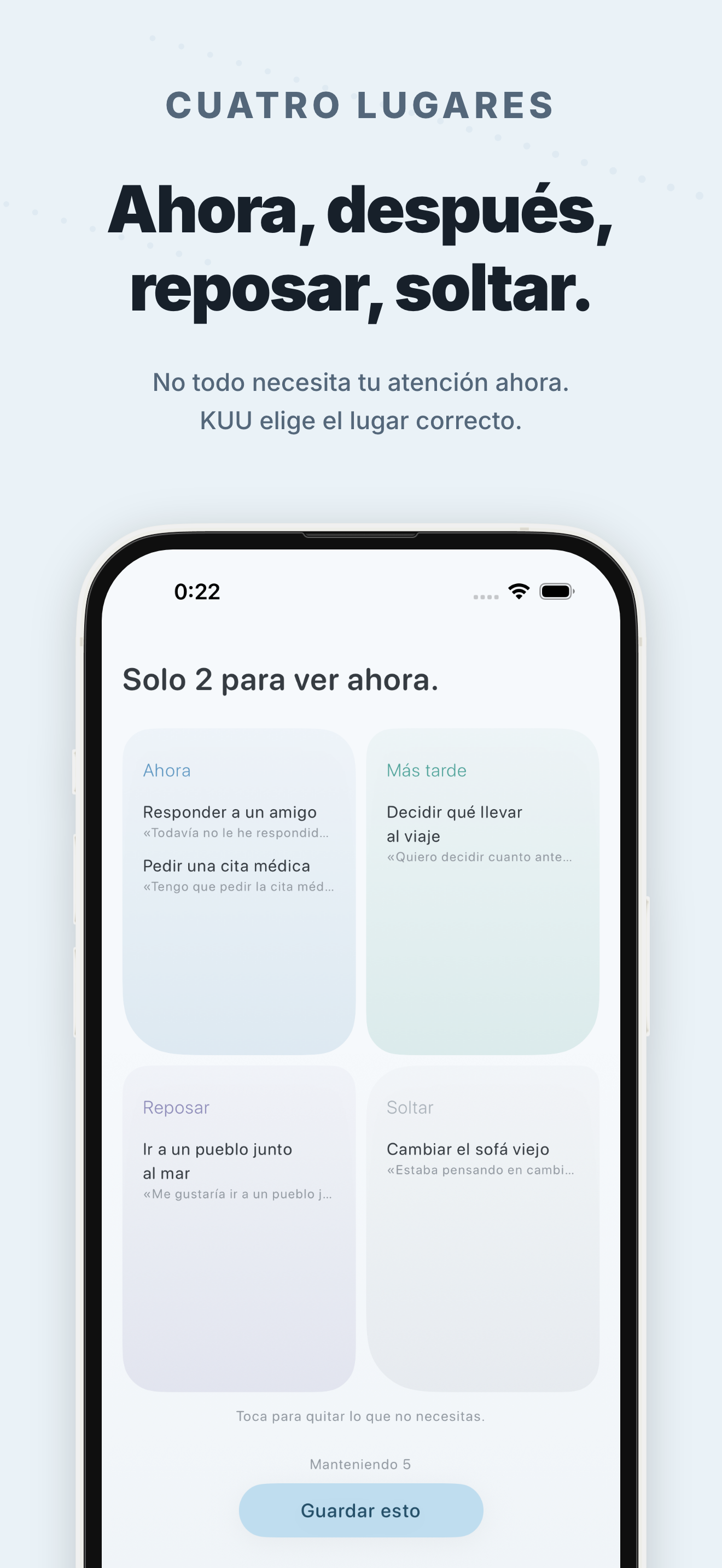 Pantalla de KUU 4