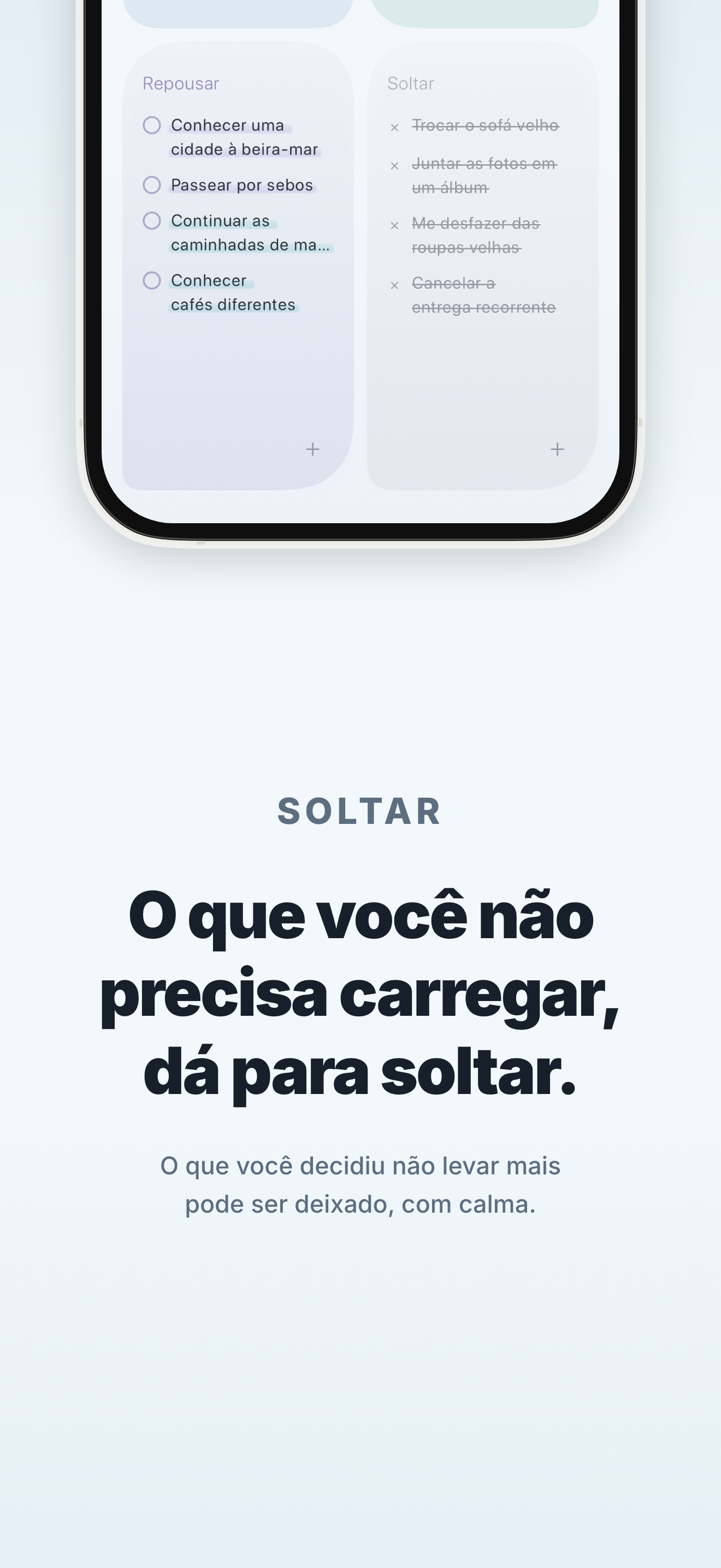 Tela do app KUU 6